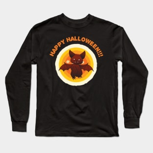 Happy Little Vampire Halloween Long Sleeve T-Shirt